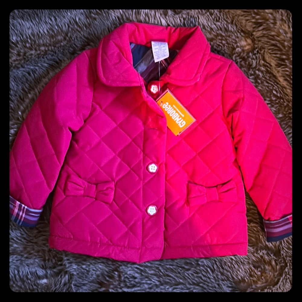 Gymboree pink spring jacket